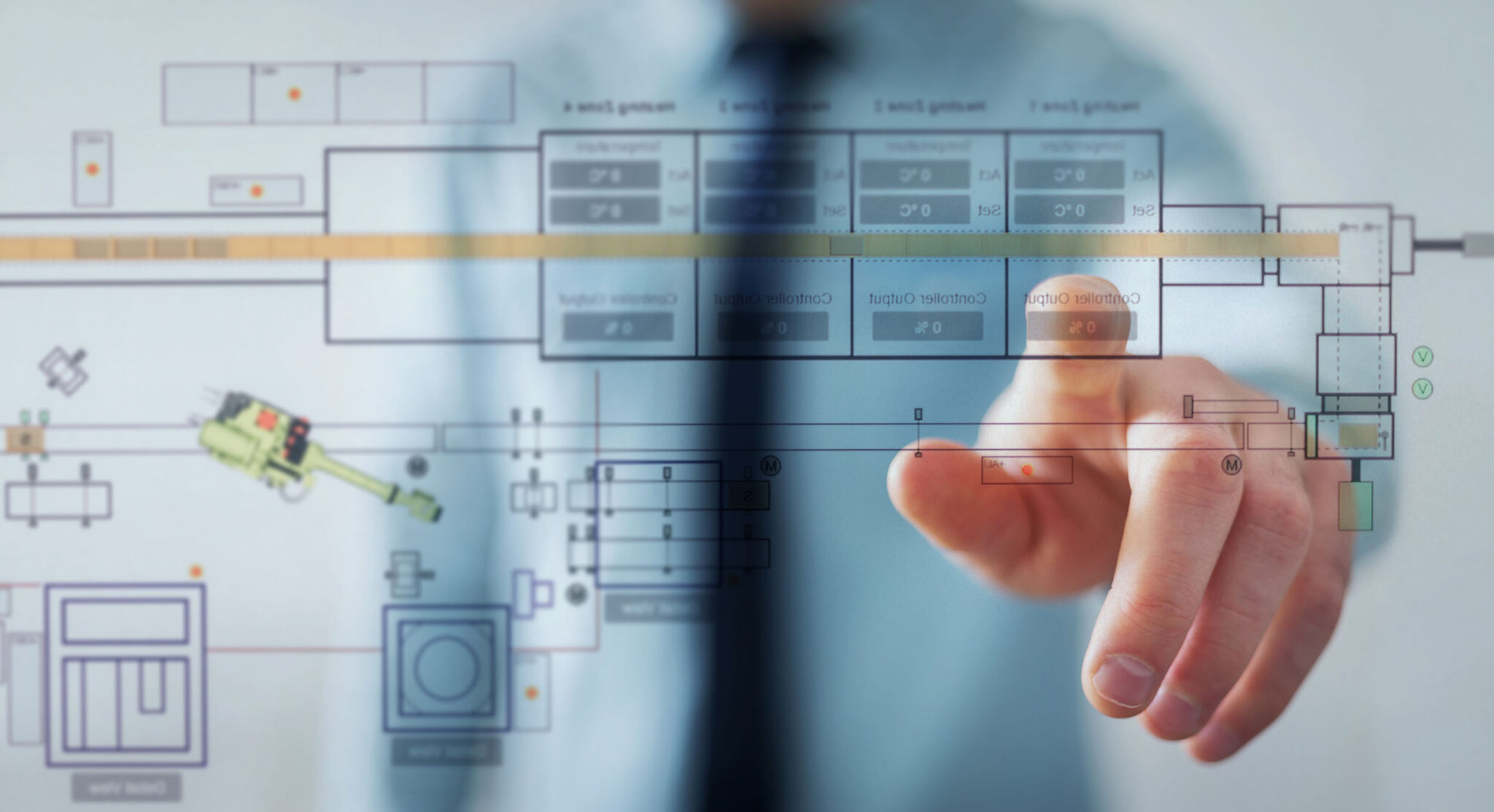 Sab Dicing Layout Machine operation and HMI solutions by SAB