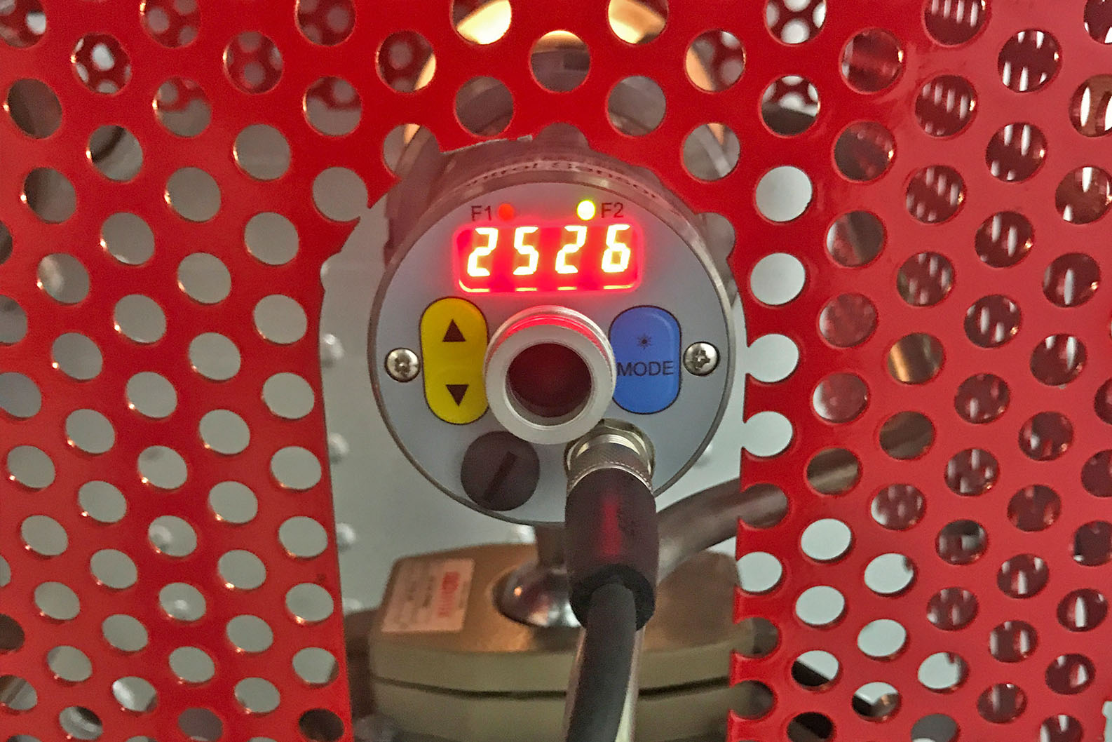 Temperaturanzeige 2.526°C